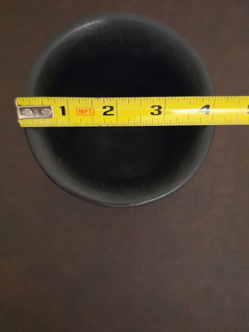 Mexican ceramic vase with petroglyphs (Preowned)